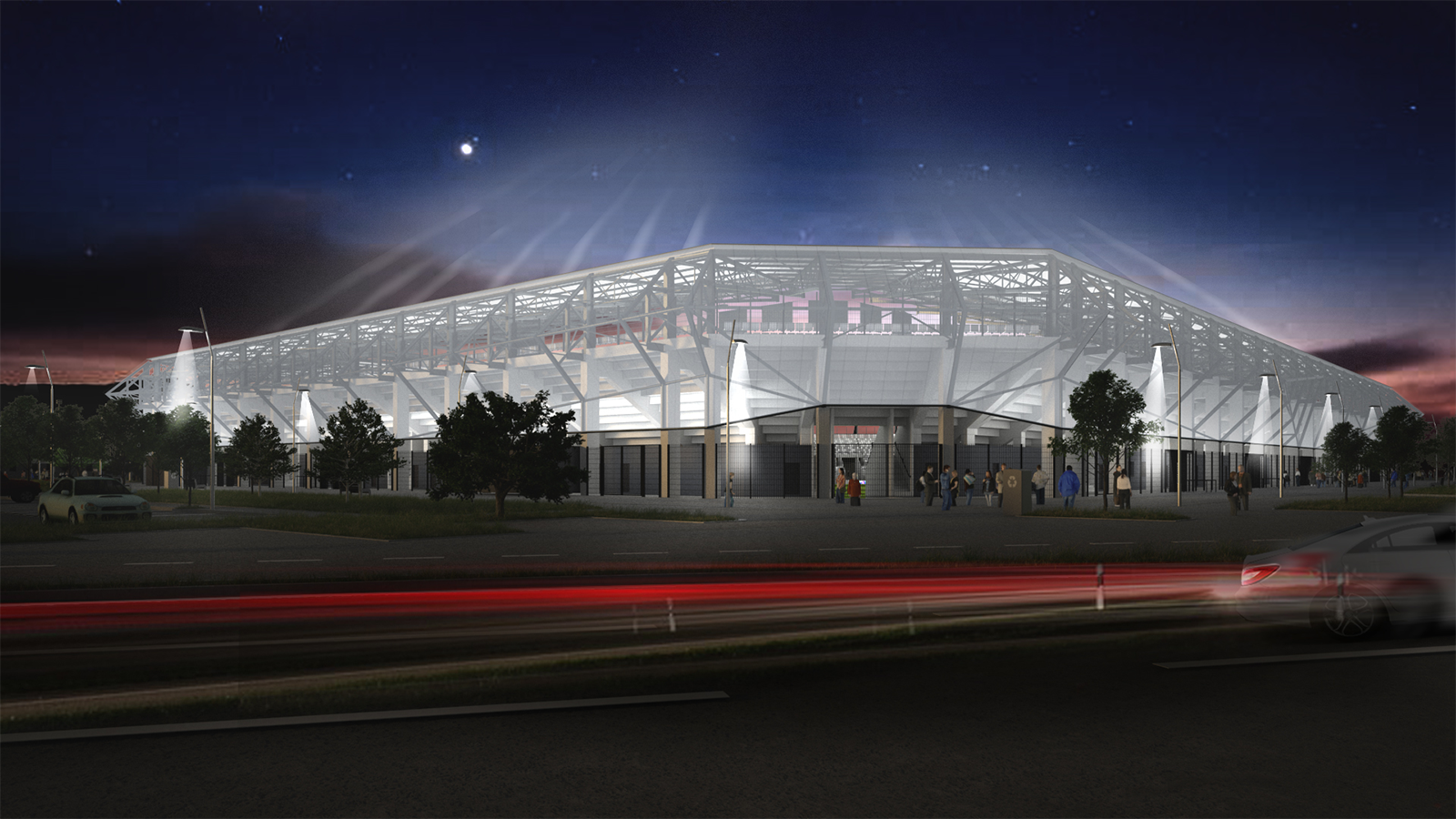 Football Stadium Košice NEMETSCHEK