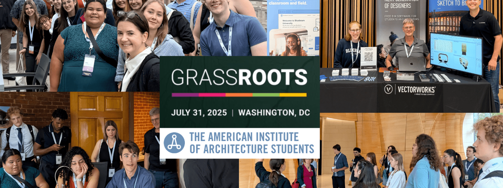 Bluebeam & Vectorworks Empower Future AEC/O Leaders at AIAS 2025