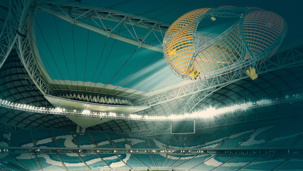 al wakrah stadium in qatar designed with scia software