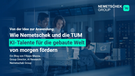 Von der Idee zur Anwendung: Wie Nemetschek und die TUM KI-Talente von morgen fördern