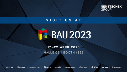 Bundled Competence at BAU 2023: Nemetschek Group Present with Ten Brands 