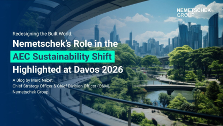 Redesigning the Built World: Nemetschek’s Role in the AEC Sustainability Shift Highlighted at Davos 2026