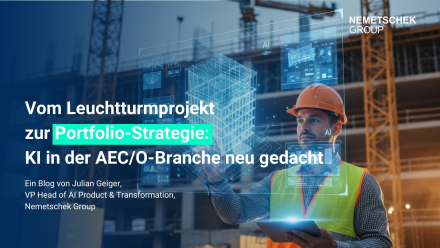 Mehr als Leuchtturmprojekte: Warum KI in der AEC/O-Branche im gesamten Portfolio ankommen muss