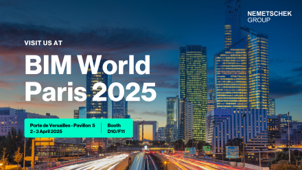 Nemetschek Group at BIM World 2025: Focus on artificial intelligence and sustainability