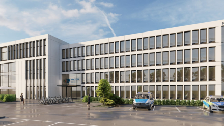 From Zero to BIM Champion: Contractor Tecklenburg Builds District Police Building in Record Time