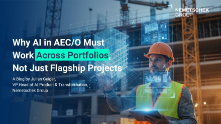 Why AI in AEC/O Must Work Across Portfolios, Not Just Flagship Projects