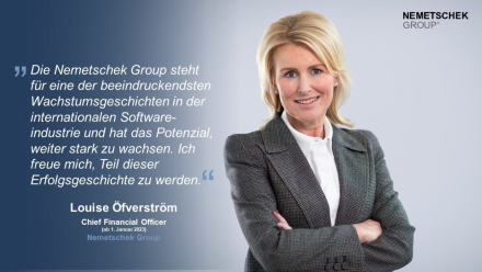 Louise Öfverström wird CFO der Nemetschek Group 