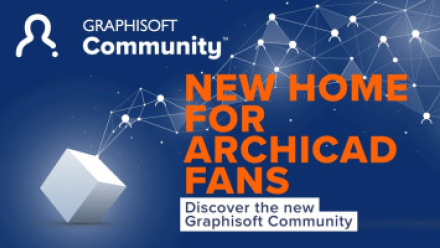 Archicad-Anwender profitieren von der neuen, modernen Graphisoft Community-Plattform