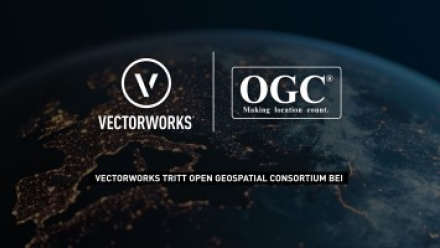 Vectorworks, Inc. tritt Open Geospatial Consortium bei zur Etablierung von GIS- und BIM-Standards