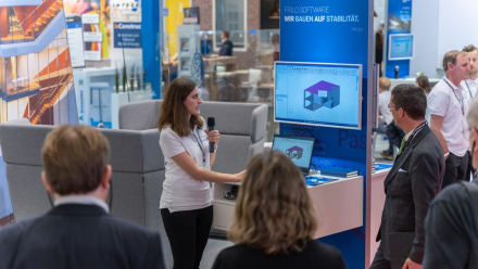 Software-supported structural design in a network - FRILO presents itself at BAU 2023