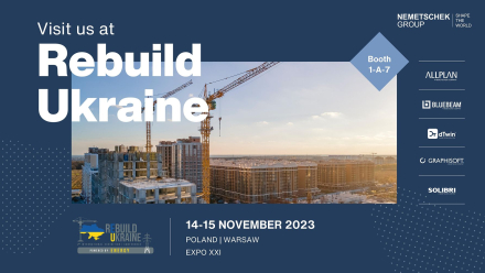 Shaping the Future Together: The Nemetschek Group Presents its Solutions at ReBuild Ukraine