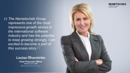Nemetschek Group announces Louise Öfverström as new CFO 