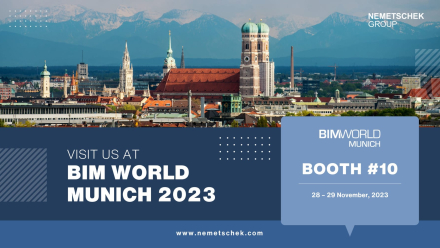 Digitale Zukunft gestalten: Nemetschek Group präsentiert sich mit neun starken Marken auf der BIM World Munich 2023