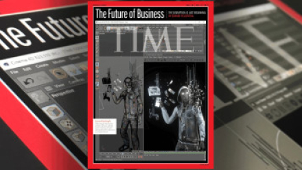 Cinema 4D Featured on the Cover of TIME Magazine!